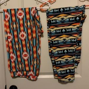 Lularoe Leggings Plus size